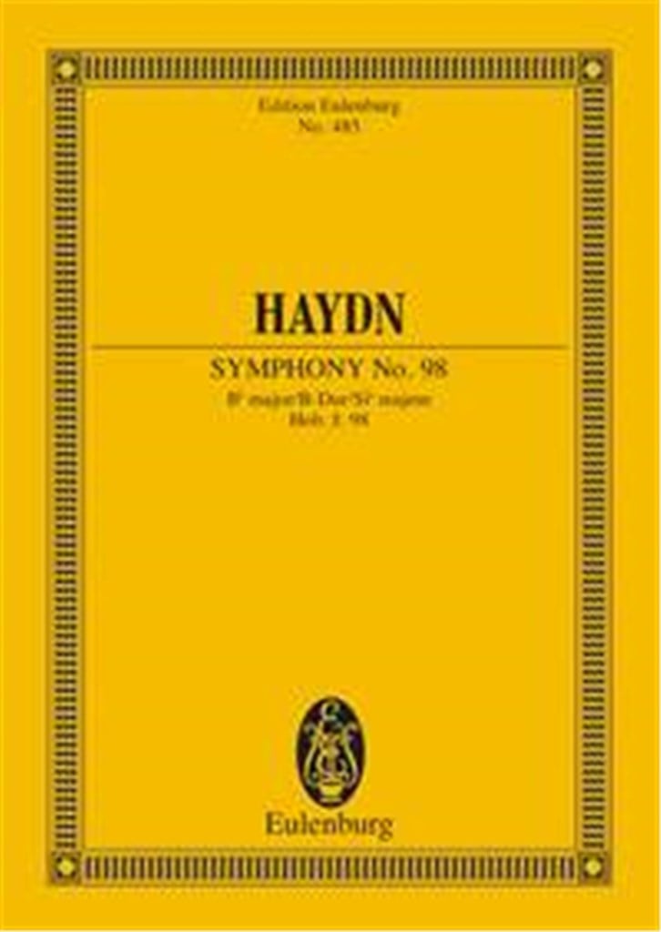 Sinfonia N. 98 Si B (Robbins Landon)